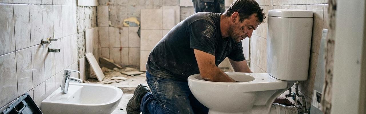 Instalación de sanitarios y grifería en guadix